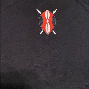Vintage AIRBORNE KENYA Embroidered POLO SHIRT, size X-Large, brand new!!!!